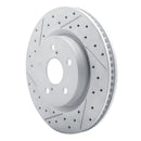 R1 18-25 Lexus ES250 Front & Rear Drilled & Slotted Carbon Coated Brake Rotor Set