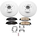 Power Stop 09-11 Cadillac STS Front & Rear Z17 Evolution Geomet Coated Brake Kit