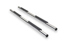 RealTruck 05-23 Toyota Tacoma Double Cab Traxio 3in Nerf Bars - Stainless Steel