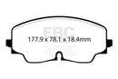 EBC 2022+ Volkswagen Golf R (Mk8) Bluestuff Front Brake Pads