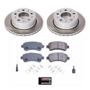 Power Stop 14-15 Ram ProMaster 1500 Front and Rear Semi-Coated Rotor Kit