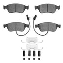 DFC 04-11 Audi S6 Front 4000 HybriDynamic Brake Pads and Hardware Kit