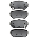 DFC 17-23 Nissan Rogue Sport Front & Rear Geospec Rotors with 5000 Advanced Brake Pads w/Hardware