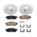 Power Stop 2014 Infiniti QX70 Front Z23 Evolution Kit w/Cals