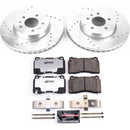 Power Stop 13-15 Cadillac ATS Front & Rear Z26 Street Warrior Brake Kit