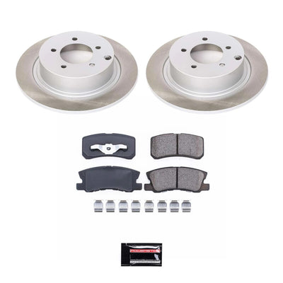 Power Stop 11-14 Chrysler 0 Front and Rear Semi-Coated Rotor Kit