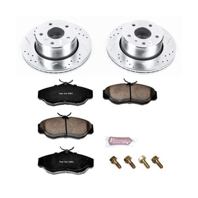 Power Stop 99-04 Land Rover Discovery Front & Rear Z23 Evolution Sport Brake Kit
