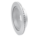 R1 17-24 Nissan Titan Rear Drilled & Slotted Silver Brake Rotor Set