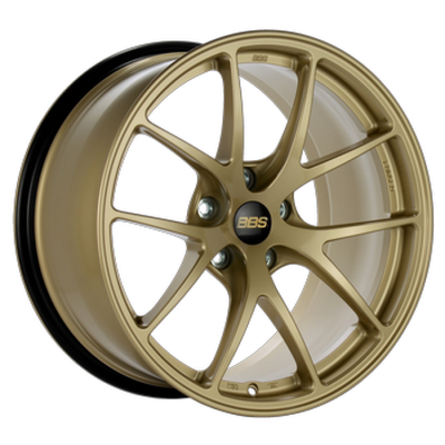 BBS RI-A 19x9 5x130 ET50 CB71.6 Gold Wheel -82mm PFS/Clip Required