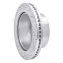 R1 11-22 Ford F-350 Super Duty Rear Drilled & Slotted Silver Brake Rotor Set