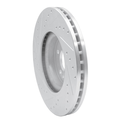 R1 06-12 Mercedes-Benz ML320 Front Drilled & Slotted Silver Brake Rotor Set