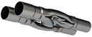 Borla SwitchFire X-pipe 2.5I.D. INLETS 2.5in. O.D. OUTLETS Un-Notched