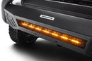 Go Rhino Xplor Blackout Combo Series Sgl Row LED Light Bar w/Amber (Side/Track Mount) 39.5in. - Blk
