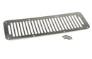 Kentrol 87-95 Jeep Wrangler YJ Hood Vent 8 Holes- Polished Silver