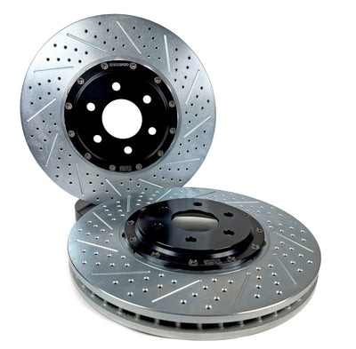 Baer Brakes 04-07 Cadillac CTS V Eradispeed+ Front SDZ 2-Piece Performance Brake Rotors