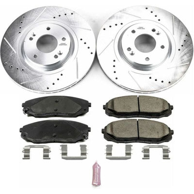 Power Stop 15-19 Kia Sedona Front & Rear Z23 Evolution Sport Brake Kit