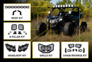 Diode Dynamics 17-24 Can-Am Maverick X3 Stage Series Ditch Light Bracket Kit