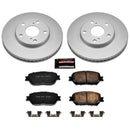 Power Stop 02-06 Toyota Camry Front & Rear Z17 Evolution Geomet Coated Brake Kit