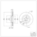 DFC GeoSPEC Coated Rotors - Plain