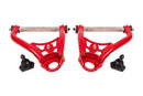 BMR 68-74 Chevrolet Nova Non-Adj. Upper A-Arms w/ STD. Ball Joint (Delrin) - Red