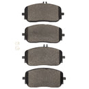 DFC 19-25 Mercedes-Benz G550 Front 5000 Advanced Low Metallic Brake Pads and Hardware Kit