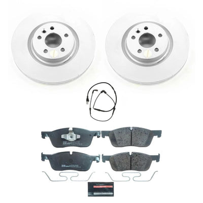 Power Stop 16-19 Land Rover Range Rover Evoque Front & Rear Euro-Stop Brake Kit