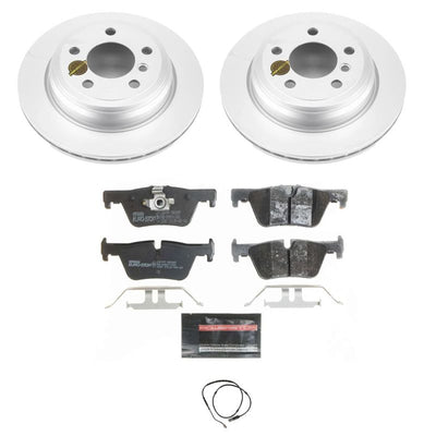 Power Stop 13-18 BMW 320i xDrive Front & Rear Euro-Stop Brake Kit