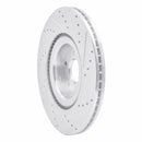 R1 16-18 Ford Focus Front & Rear Drilled & Slotted Silver Brake Rotor Set