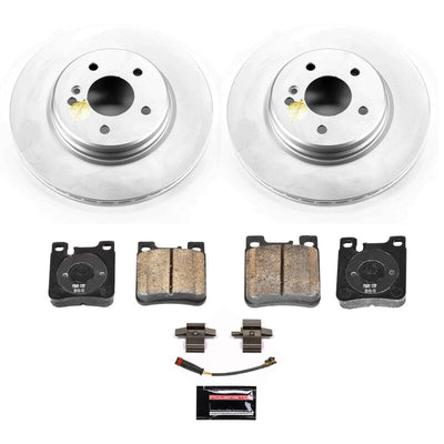 Power Stop 07-10 Mercedes-Benz SLK55 AMG Front and Rear Z23 Coated Brake Kit