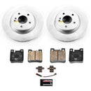 Power Stop 07-10 Mercedes-Benz SLK55 AMG Front and Rear Z23 Coated Brake Kit