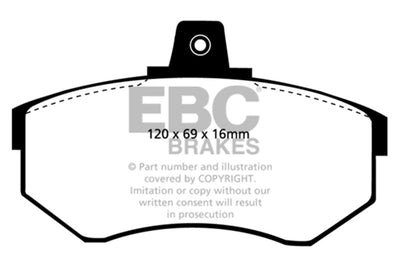 EBC S4 Brake Pad and Rotor Kit