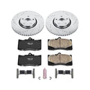 Power Stop 07-11 Lexus GS350 Front & Rear Z23 Evolution Sport Brake Kit