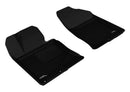 3D MAXpider 2011-2015 Kia Optima Kagu 1st & 2nd Row Floormats - Black