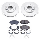 Power Stop 2017 Hyundai Ioniq Front & Rear Z17 Evolution Geomet Coated Brake Kit