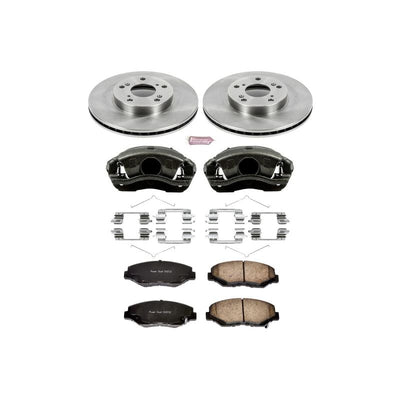 Power Stop 02-04 Honda CR-V Front & Rear Autospecialty Brake Kit w/Calipers