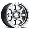 Raceline 929M Avenger 17x9in / 8x170 BP / -12mm Offset / 130.81mm Bore - Black & Machined Wheel
