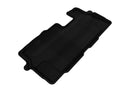 3D MAXpider 2009-2015 Honda Pilot Kagu 1st & 2nd & 3rd Row Floormats - Black