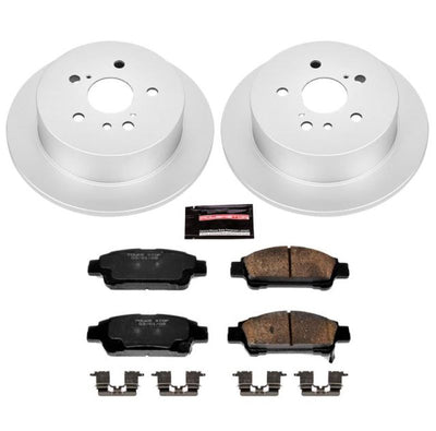 Power Stop 04-10 Toyota Sienna Front & Rear Z17 Evolution Geomet Coated Brake Kit