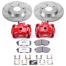 Power Stop 13-16 Nissan Sentra Front & Rear Z26 Street Warrior Brake Kit w/Calipers