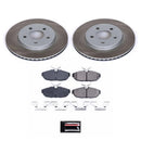 Power Stop 05-10 Ford Mustang Front and Rear Semi-Coated Rotor Kit