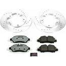 Power Stop 15-19 Ford Transit-150 Front & Rear Z36 Truck & Tow Brake Kit