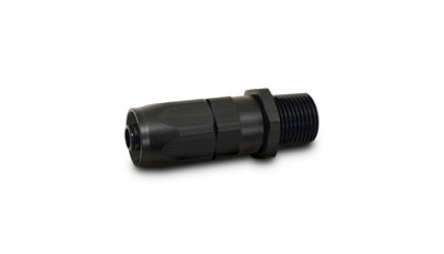 Vibrant -8AN Male NPT Straight Hose End Fitting - 1/4 NPT