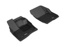 3D MAXpider 2017-2020 Ford Fusion Kagu 1st & 2nd Row Floormats - Black