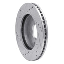 R1 1979-1998 Buick Riviera Front/Rear Right Drilled & Slotted Silver Brake Rotor