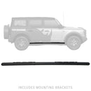 Go Rhino 18-20 Jeep Wrangler JLU 5in 1000 Series Complete Kit w/Sidestep + Brkts