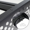 Go Rhino 24-25 Toyota Tacoma Double Cab Pickup Ceros Low Profile Roof Rack - Tex. Blk