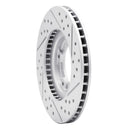 R1 95-04 Toyota Tacoma Front Left Drilled & Slotted Geo-Carbon Rotor