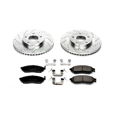 Power Stop 03-04 Infiniti M45 Front Z23 Evolution Sport Brake Kit w/Calipers