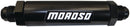 Moroso In-Line Fuel Filter - 6.5in -10An - 40 Micron SS Filter - Aluminum