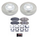 Power Stop 03-07 Honda Accord Front and Rear Semi-Coated Rotor Kit
